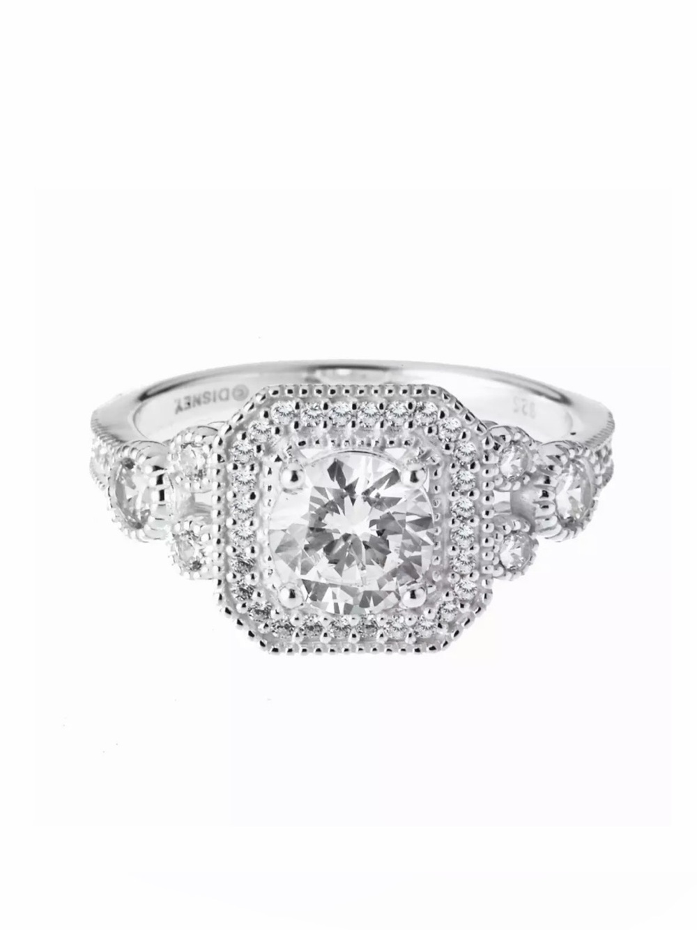 Disney Rebecca Hook Silver Ring